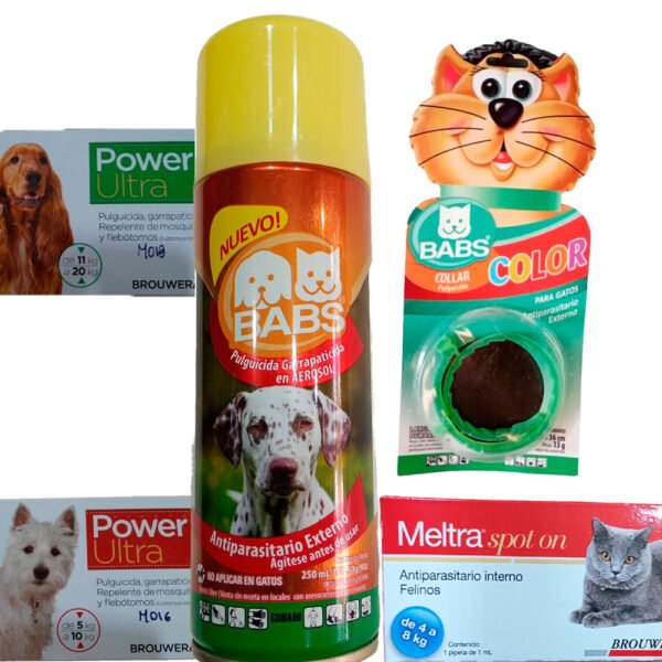 Antiparasitario para perro