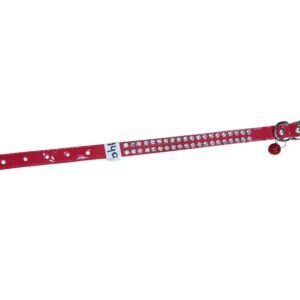 COLLAR CUERINA DOBLE STRASS