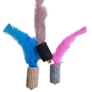 MINI TAMBOR CON PLUMA