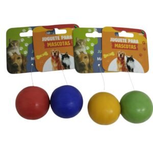 PELOTA DE GOMA CHICA COLORES