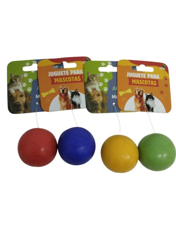 PELOTA DE GOMA CHICA COLORES